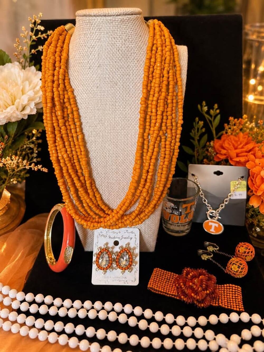 TN Volunteers Game Day Bundle – Orange Accessories VOLS Fan Jewelry & More